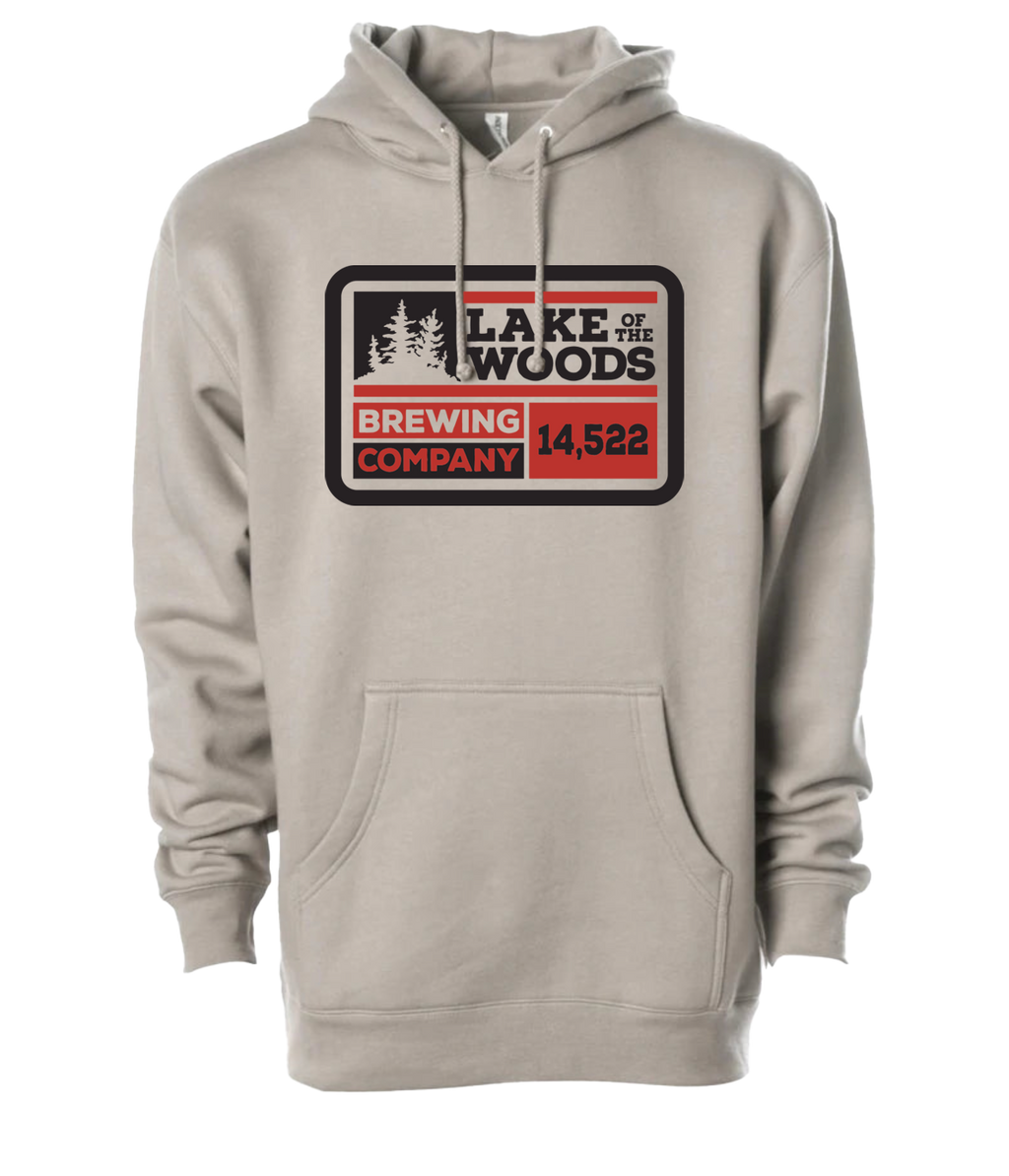 Cement Retro Hoodie