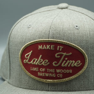 Grey Lake Time Snapback