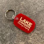 Retro Red Keychain