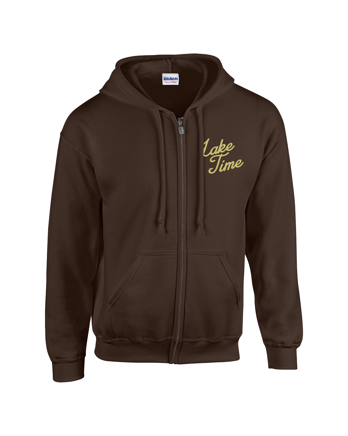 Brown Zip Hoodie