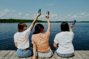 Official Beer of Lake Time Tee