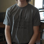 Grey Hand Drawn Logo Tee