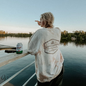 Pink Tie-Dye Crewneck